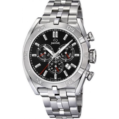 JAGUAR J852/4 JAGUAR Gents Chronograph Silver Stainless Steel Bracelet