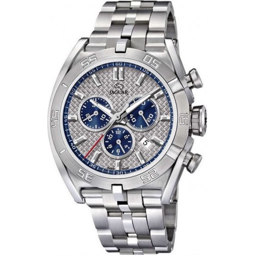 JAGUAR J852/2 JAGUAR Gents Chronograph Silver Stainless Steel Bracelet
