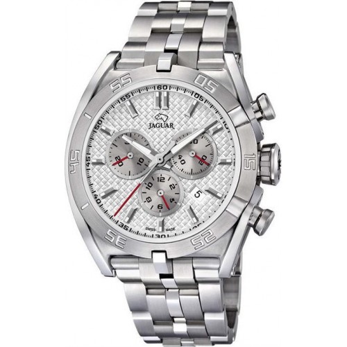 JAGUAR J852/1 JAGUAR Gents Chronograph Silver Stainless Steel Bracelet