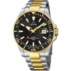 JAGUAR J863/D JAGUAR Professional Diver Two Tone Stainless Steel Bracelet