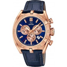 JAGUAR J859/2 JAGUAR Gents Chronograph Blue Leather Strap