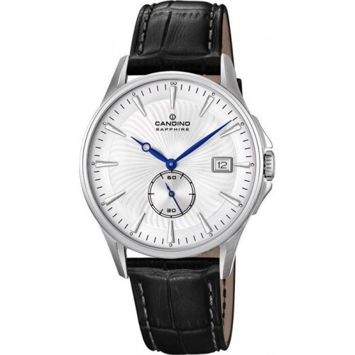 CANDINO C4636/1 CANDINO Gents Black Leather Bracelet CANDINO C4636/1 CANDINO Gents Black Leather Bracelet