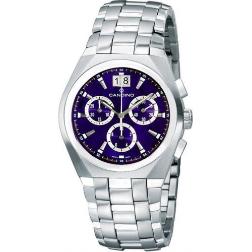 CANDINO C7511/6 CANDINO Gents Chronograph Silver Stainless Steel Bracelet