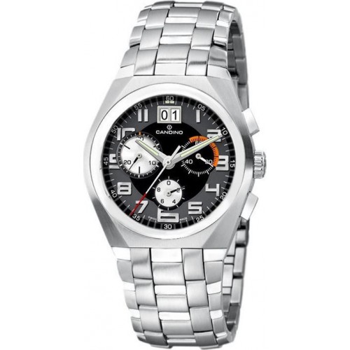 CANDINO C7511/C CANDINO Gents Chronograph Silver Stainless Steel Bracelet