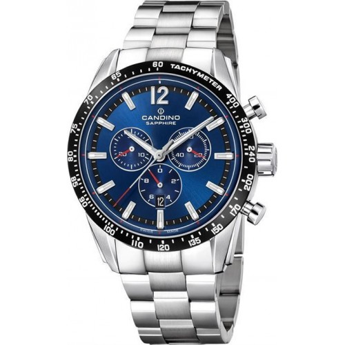 CANDINO C4682/2 CANDINO Gents Chronograph Silver Stainless Steel Bracelet