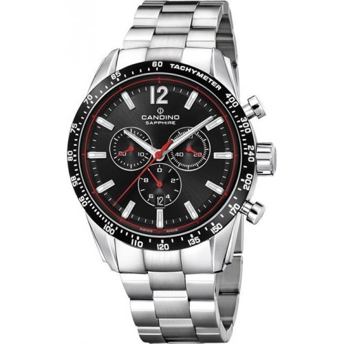 CANDINO C4682/4 CANDINO Gents Chronograph Silver Stainless Steel Bracelet