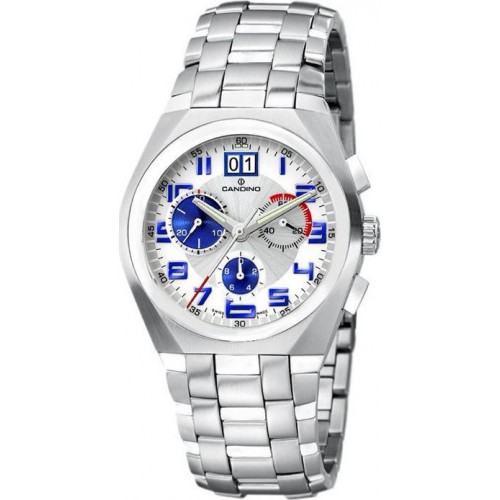 CANDINO C7511/A CANDINO Gents Chronograph Silver Stainless Steel Bracelet