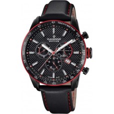 CANDINO C4683/3 CANDINO Gents Chronograph Black Leather Bracelet