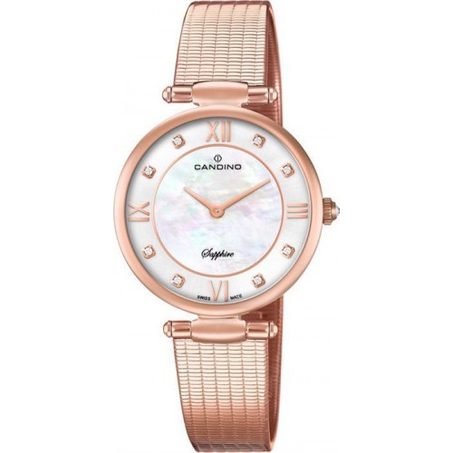 CANDINO C4668/1 CANDINO Ladies Crystals Rose Gold Stainless Steel Bracelet