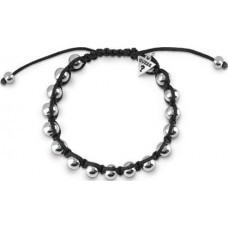 Guess Ανδρικό Βραχιόλι από Κορδόνι