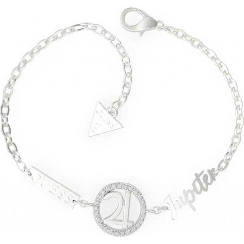 GUESS STEEL SEVEN PLANETS UBS29018-S ΑΣΗΜΕΝΙΟ ΒΡΑΧΙΟΛΙ JUPITER