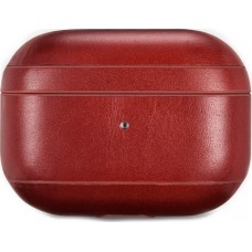 iCarer Apple Airpods Pro Case Vintage Leather Classic Style Red