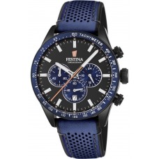 FESTINA Blue Leather Chronograph F20359/2