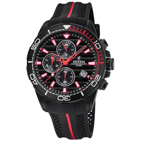 FESTINA Black Rubber Chronograph F20366/3