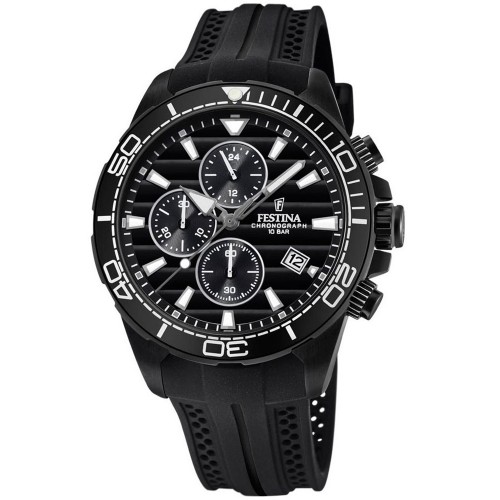 FESTINA Black Rubber Chronograph F20369/1