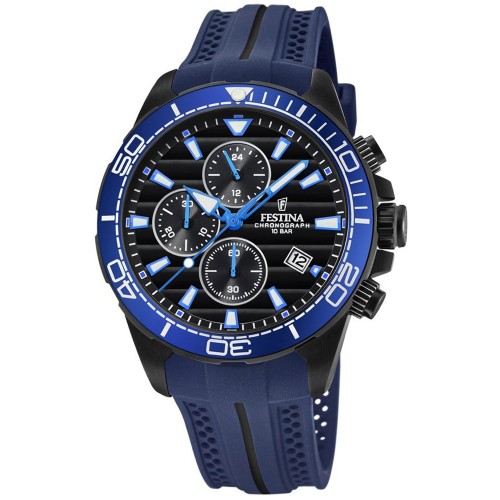 FESTINA Blue Rubber Chronograph F20369/2