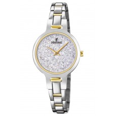 FESTINA Crystals Two Tone Stainless Steel Bracelet F20380/1