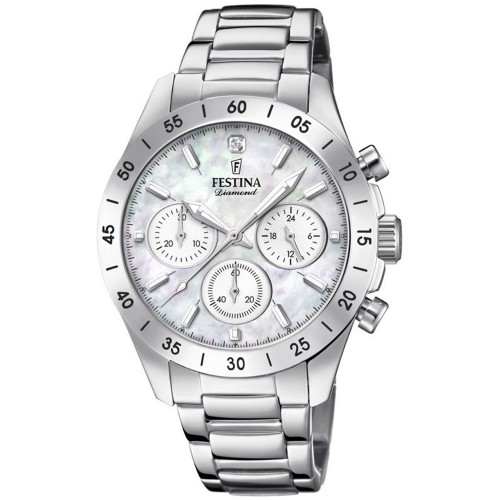FESTINA Crystals Stainless Steel Chronograph F20397/1