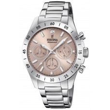 FESTINA Crystals Stainless Steel Chronograph F20397/3
