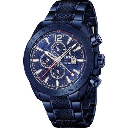 FESTINA Blue Stainless Steel Chronograph F20442/1