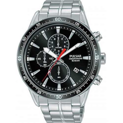 Pulsar PM3205X1 chrono men`s 45mm 10ATM