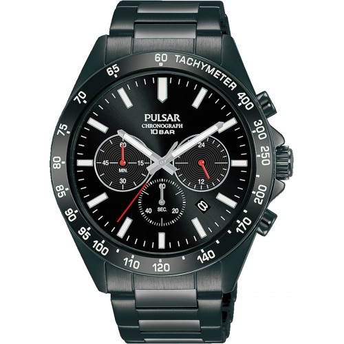 Pulsar PT3A79X1 chrono men`s 43mm 10ATM