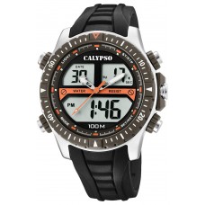 CALYPSO Anadigi Black Rubber Strap 5773-1