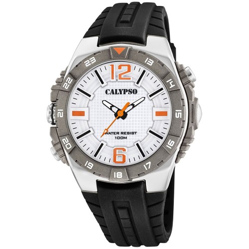 CALYPSO Black Rubber Strap 5778-1