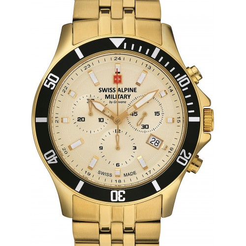 Swiss Alpine Military 7022.9111 chronograph 42mm 10ATM