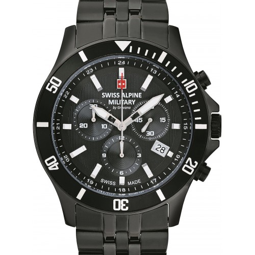 Swiss Alpine Military 7022.9177 chronograph 42mm 10ATM