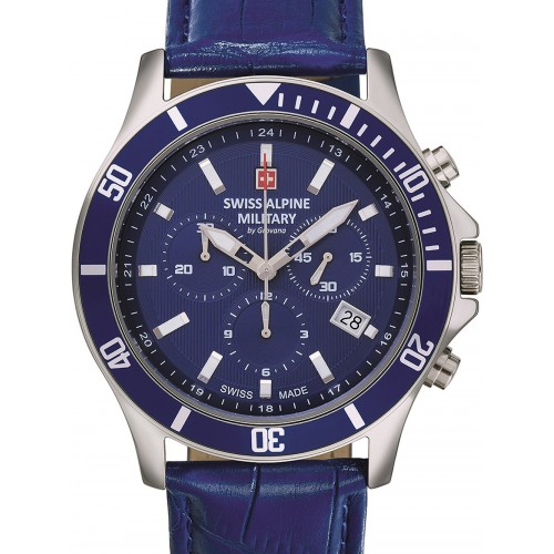 Swiss Alpine Military 7022.9535 chronograph 42mm 10ATM