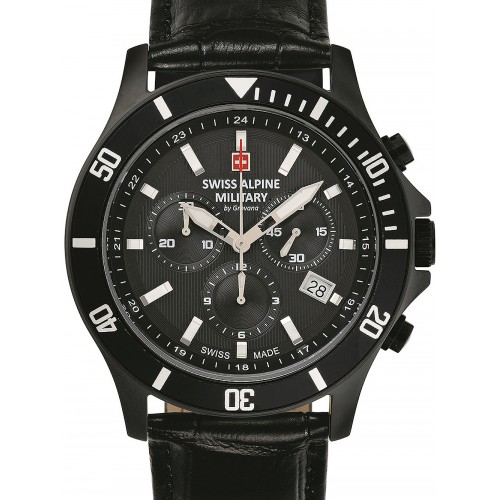 Swiss Alpine Military 7022.9577 chronograph 42mm 10ATM