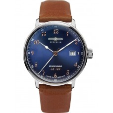 Zeppelin 7048-3 Hindenburg LZ129 men`s watch 40mm 3ATM