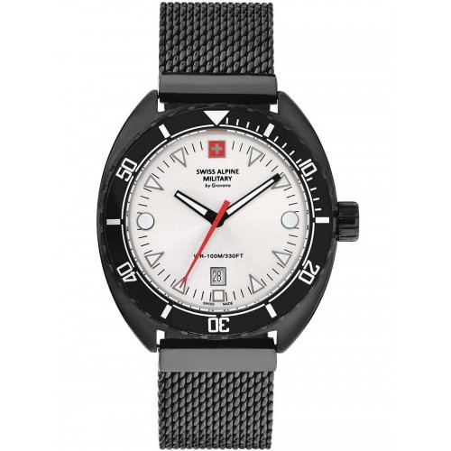 Swiss Alpine Military 7066.1172 turtle men`s 44mm 10ATM