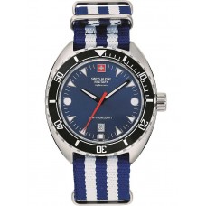 Swiss Alpine Military 7066.1635 turtle men`s 44mm 10ATM