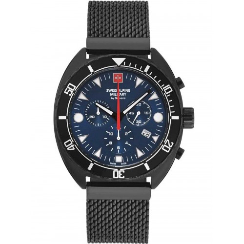 Swiss Alpine Military 7066.9175 turtle chronograph 44mm 10ATM