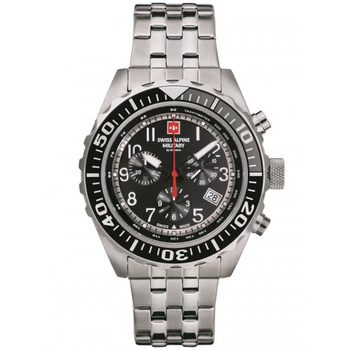 Swiss Alpine Military 7076.9137 chrono 44mm 10ATM
