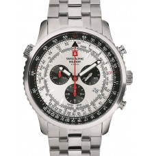Swiss Alpine Military 7078.9132 chrono men`s 42mm 10ATM
