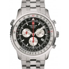 Swiss Alpine Military 7078.9137 chrono men`s 42mm 10ATM
