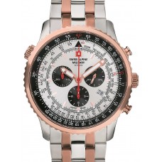 Swiss Alpine Military 7078.9152 chrono men`s 42mm 10ATM