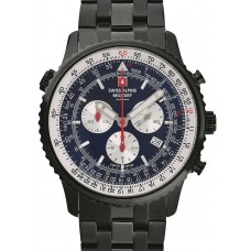 Swiss Alpine Military 7078.9175 chrono men`s 42mm 10ATM