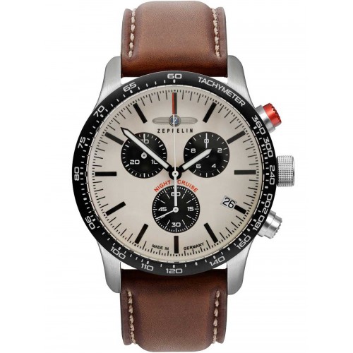 Zeppelin 7296-1 Night Cruise chrono 42mm 10ATM