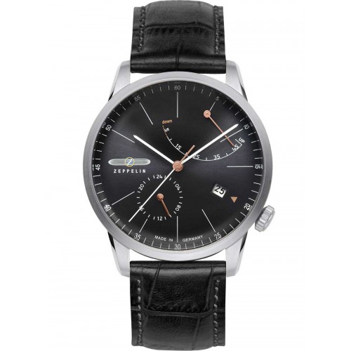 Zeppelin 7366-2 flatline automatic powerreserve 40mm 5ATM