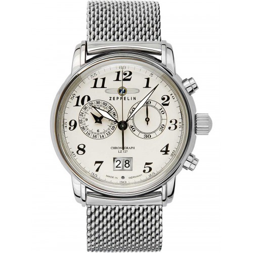 Zeppelin 7684M-5 Graf Zeppelin LZ127 chrono 41mm 5ATM