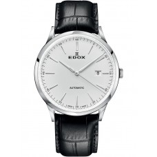Edox 80106-3C-AIN Les Vauberts automatic 42mm 5ATM
