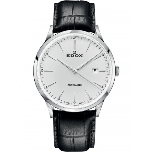 Edox 80106-3C-AIN Les Vauberts automatic 42mm 5ATM