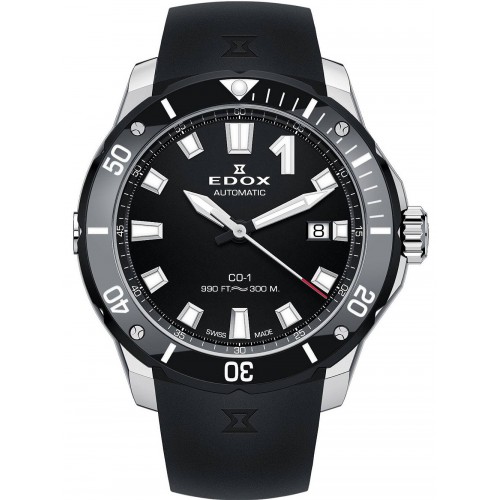 Edox 80119-3N-NIN CO-1 automatic date 42mm 30ATM