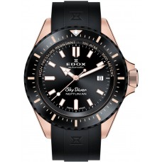Edox 80120-37RNNCA-NIR Skydiver Neptunian