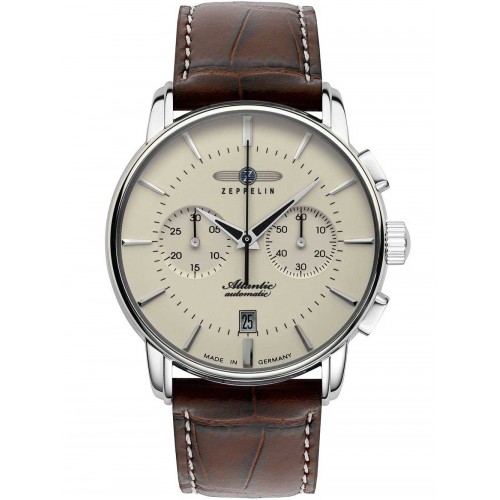 Zeppelin 8422-5 Atlantic automatic chrono 42 mm 5ATM