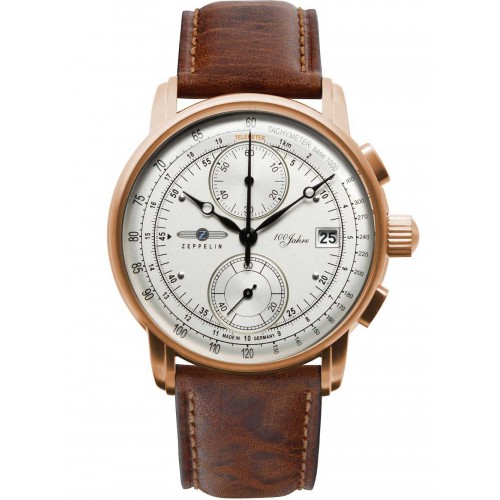 Zeppelin 8672-1 chrono 100 years 43mm 5ATM